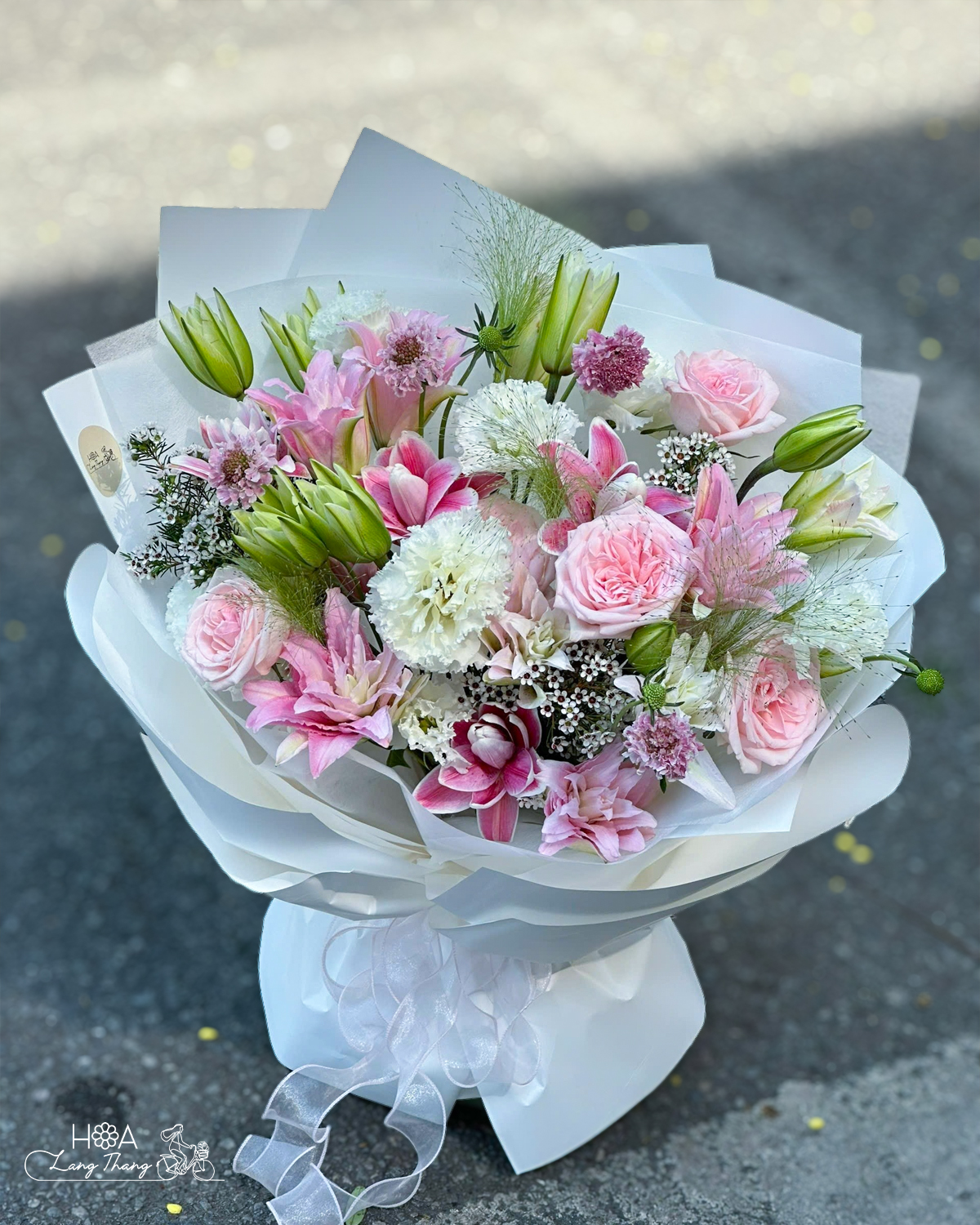 Seraphina Bouquet - hoa tulip nhap khau ha noi | Hoa Lang Thang