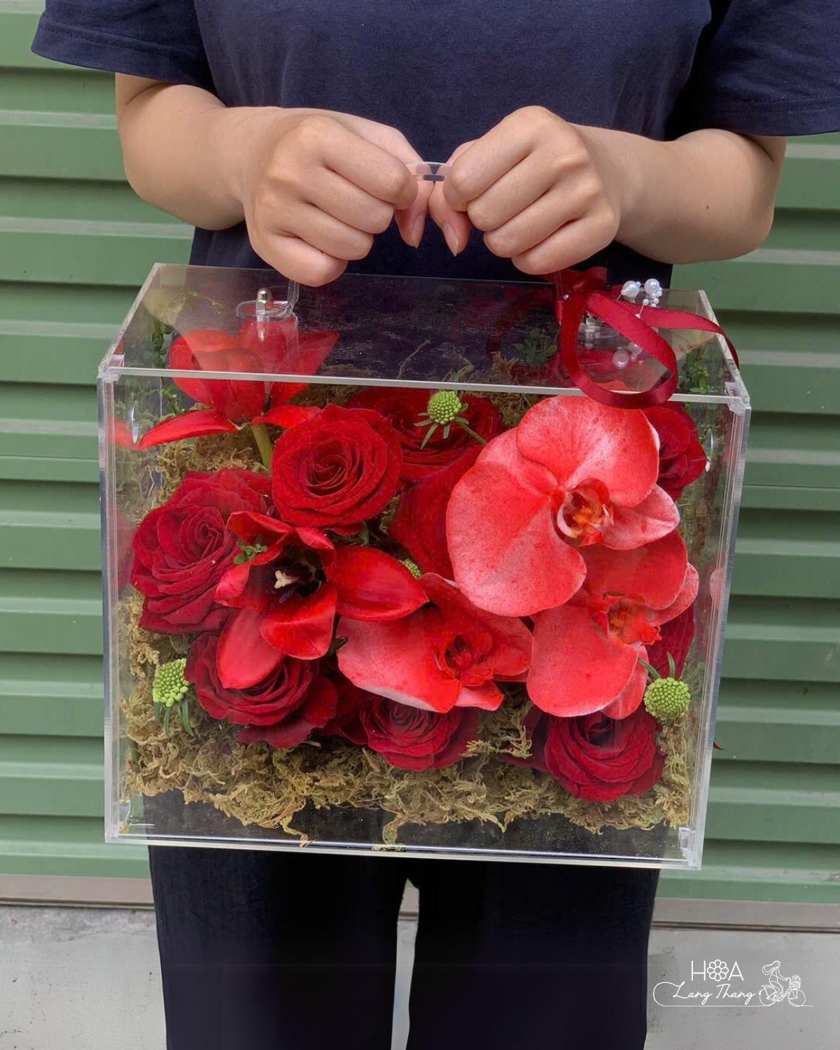 Rubina Bloom Box - Hoa Cẩm Tú Cầu Xanh Pastel Sang Trọng — Khi Sự Dịu Dàng Trở Thành Đẳng Cấp | Hoa Lang Thang