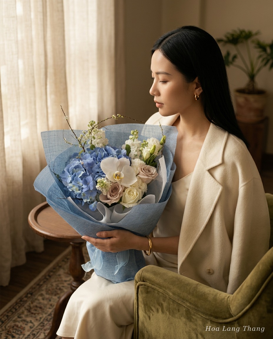 Celeste Orchid - Hoa Lang Thang