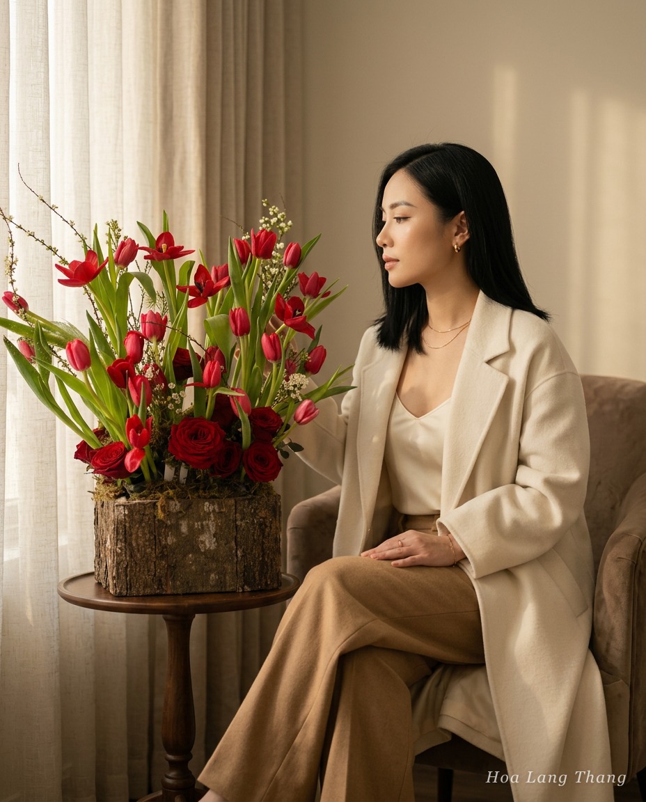 Rubino Bloom - Cửa Hàng Bán Hoa Tulip Hà Nội Uy Tín – Hoa Lang Thang | Hoa Lang Thang