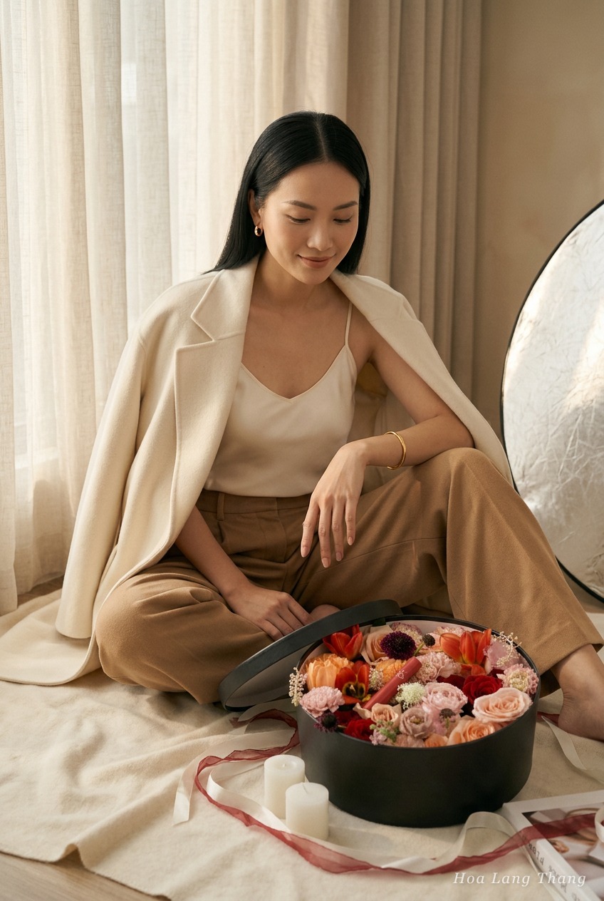 Velvet Rouge Box | Hoa Lang Thang