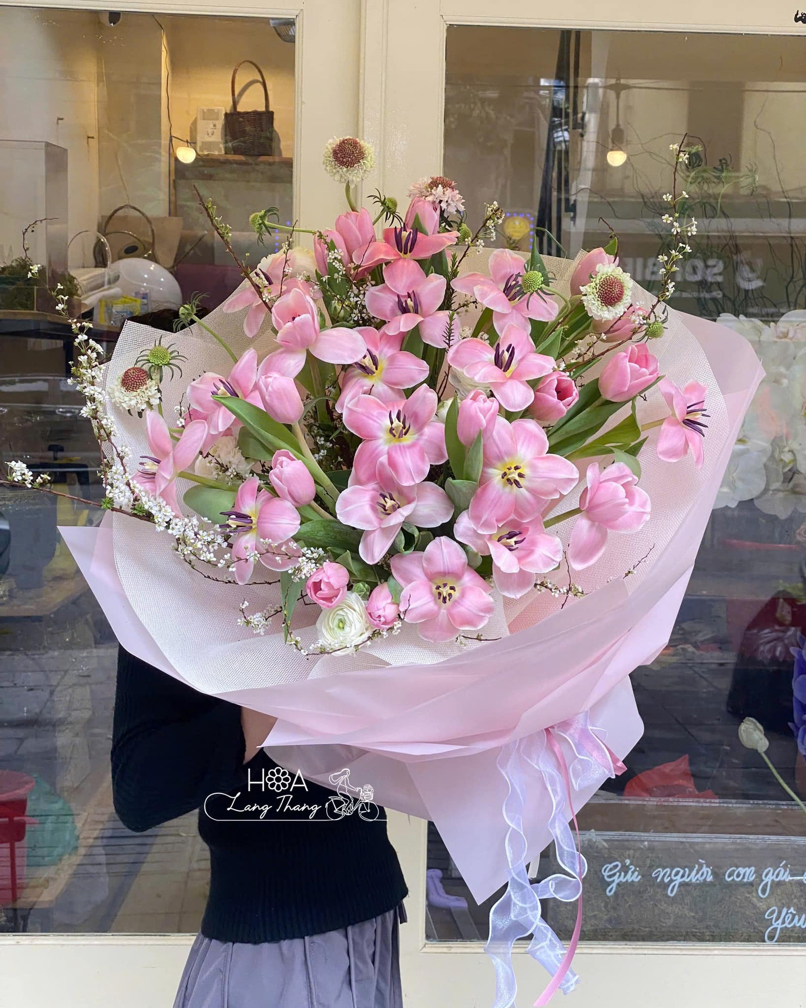 Hồng Tulip Dịu Dàng - Hoa Hồng Nhập Khẩu Giá Bao Nhiêu 2026 – Bảng Giá Chi Tiết Tại Hoa Lang Thang | Hoa Lang Thang