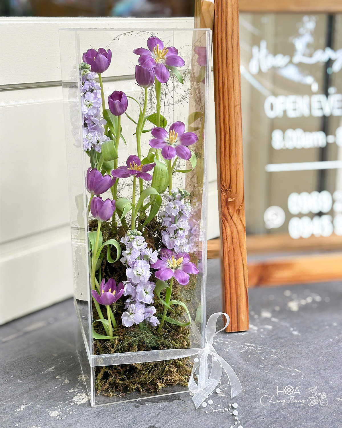 Amethyst Bloom Box — Hoa Lang Thang