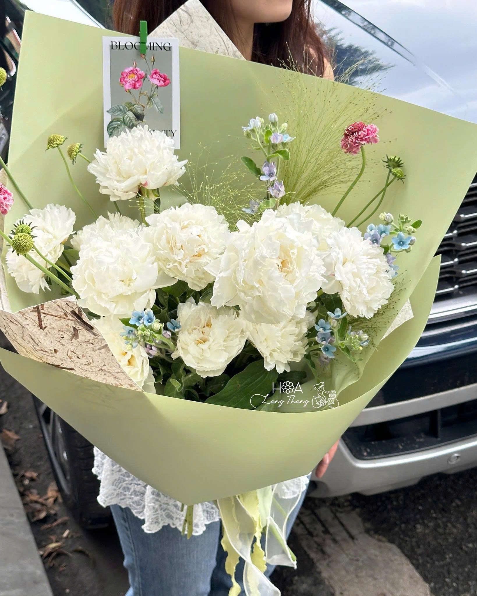 Alba Peony - Cửa Hàng Hoa Hồng Nhập Khẩu Uy Tín Hà Nội – Hoa Lang Thang | Hoa Lang Thang