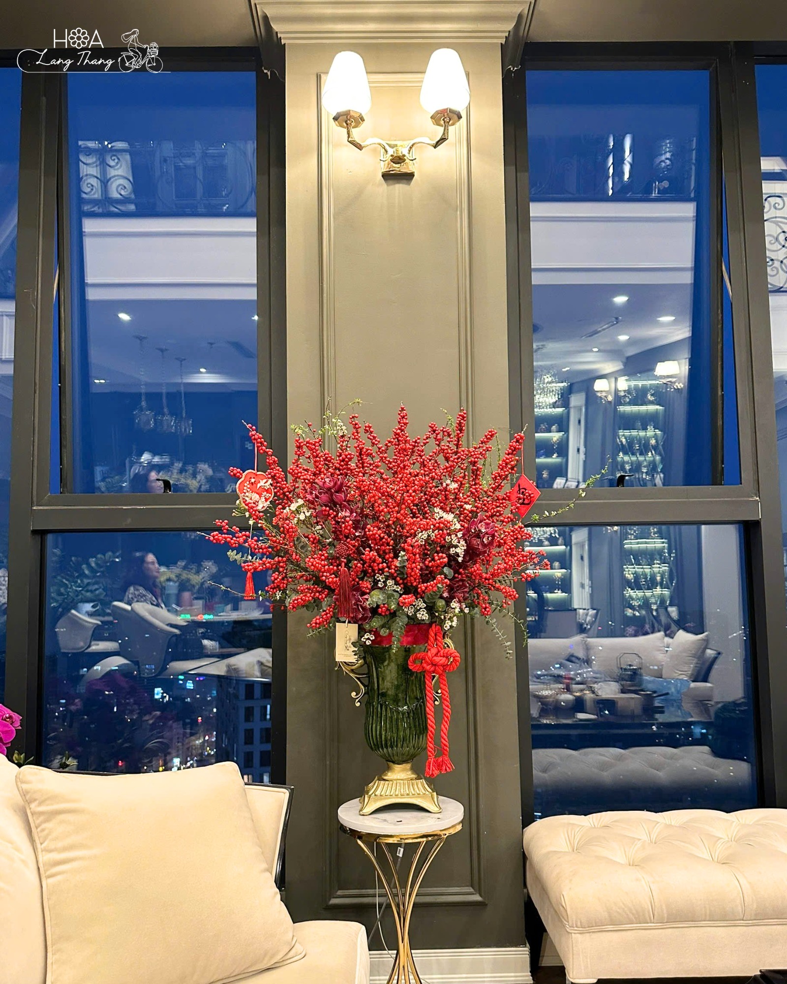 Phú Quý Đại Lộc - Lẵng Hoa Cao Cấp 10 Triệu Khai Trương – Sang Trọng, Đẳng Cấp Tại Hoa Lang Thang | Hoa Lang Thang