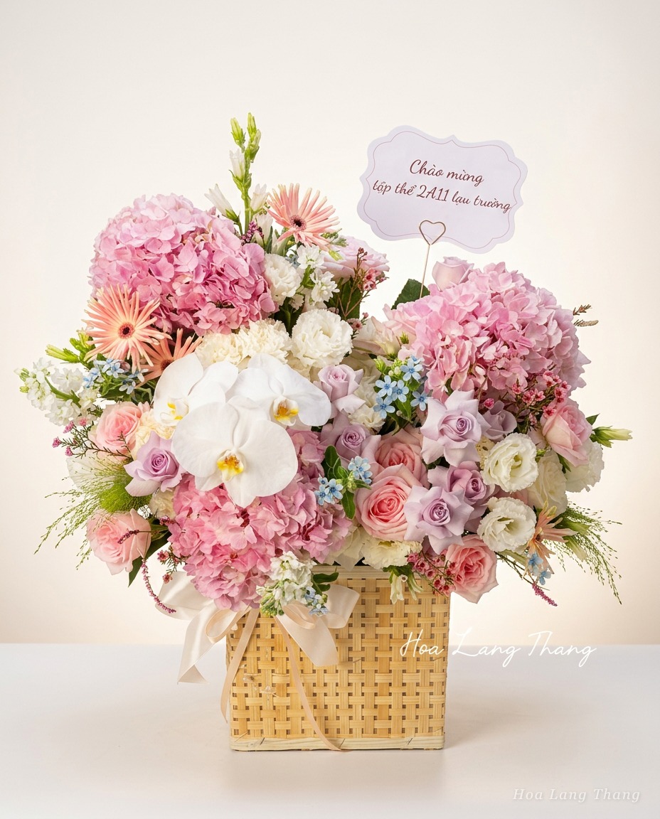 Aria Basket | Hoa Lang Thang